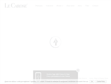 Tablet Screenshot of lecarose.com